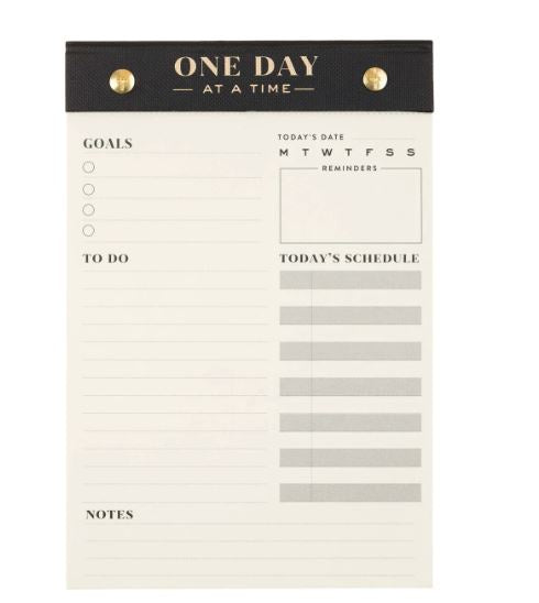 One Day Planner Pad