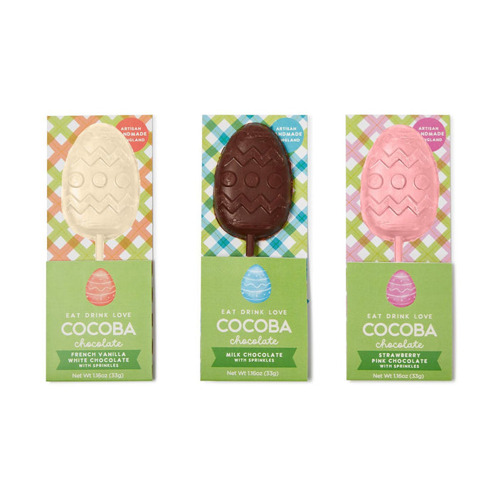 Easter Egg Cocoa Lollipop
