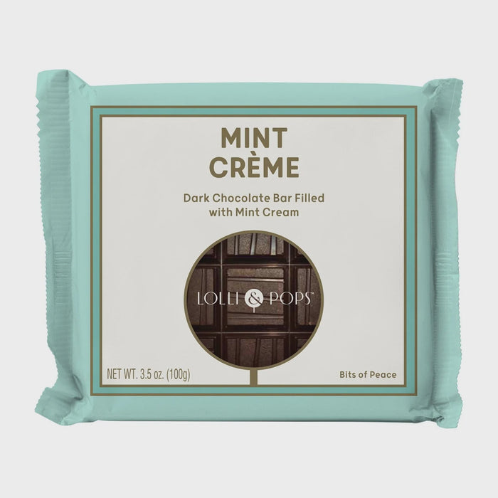 Mint Creme Chocolate Bar