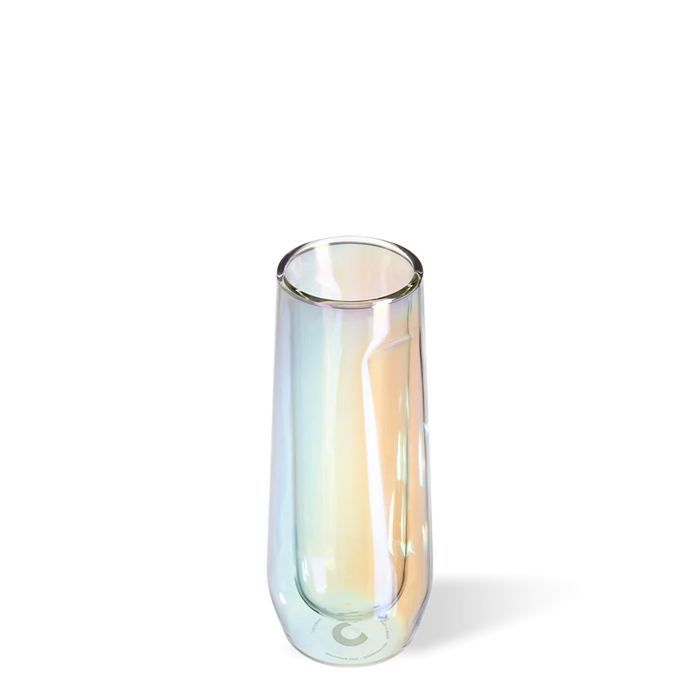 Prism Flute Glass Set of 2