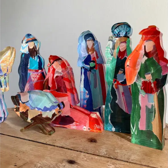 Acrylic Nativity Set