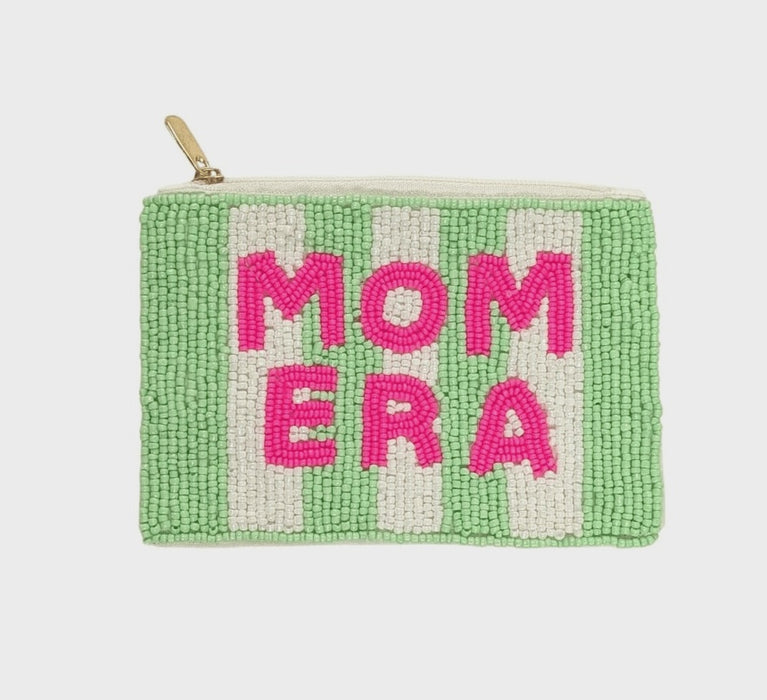 Mom Era Beaded Coin Purse