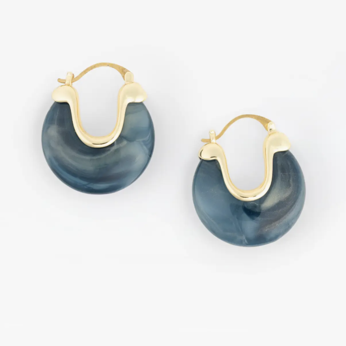 Mabel Teal Earrings