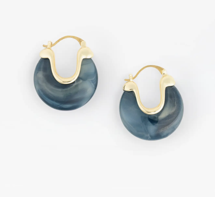 Mabel Teal Earrings