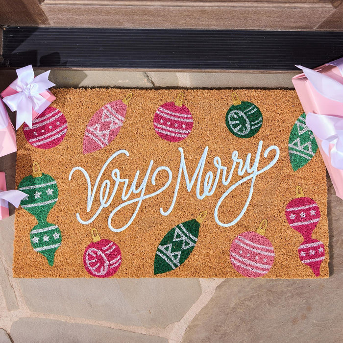Very Merry Door Mat