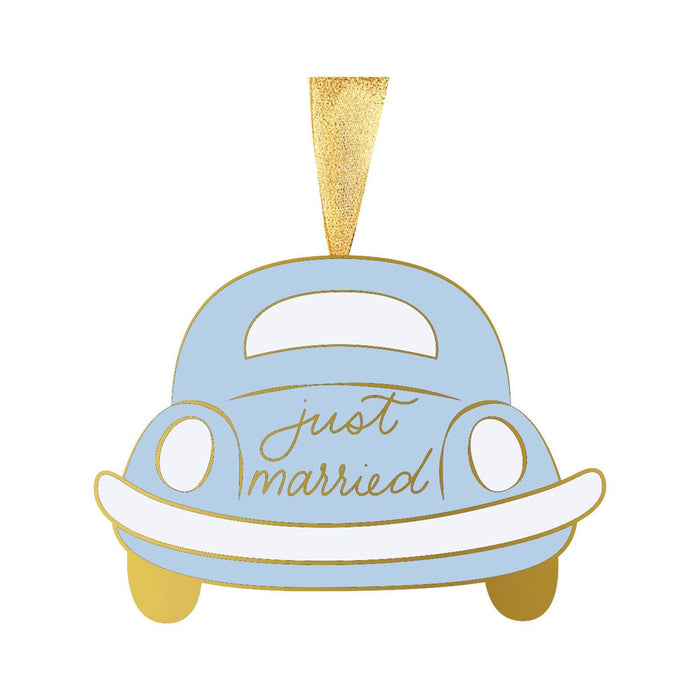 Just Married Ornament