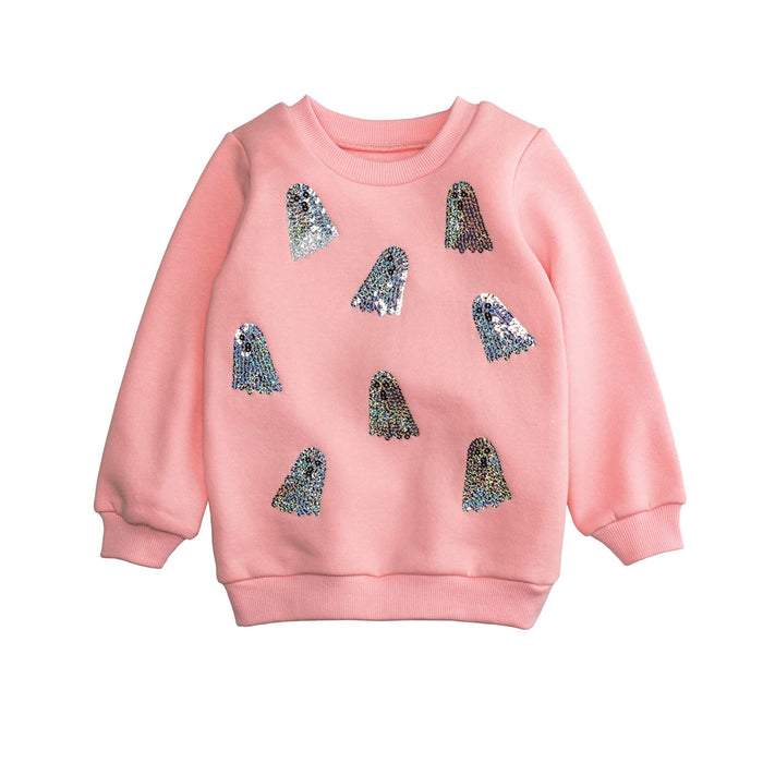 Sparkle Ghost Sweatshirt - Kids