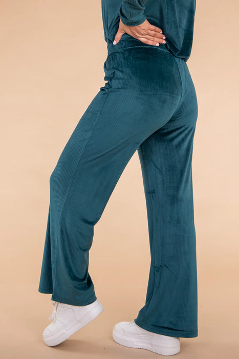 Flare Up Velour Pants