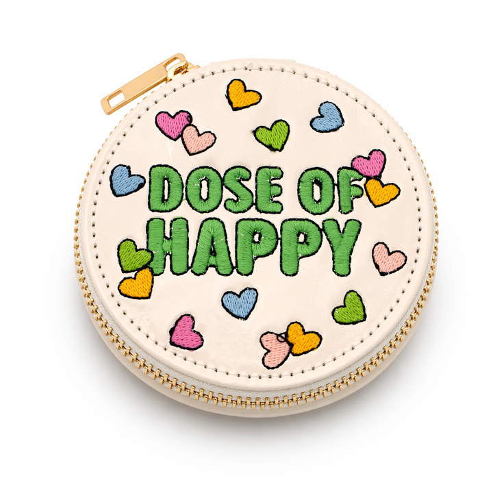 Happy Daily Pill Case