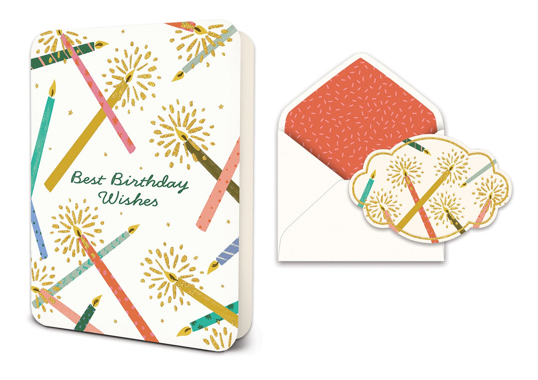 Sparkling Wish Deluxe Greeting Card