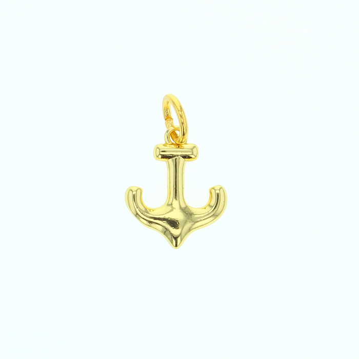Gold Anchor Charm