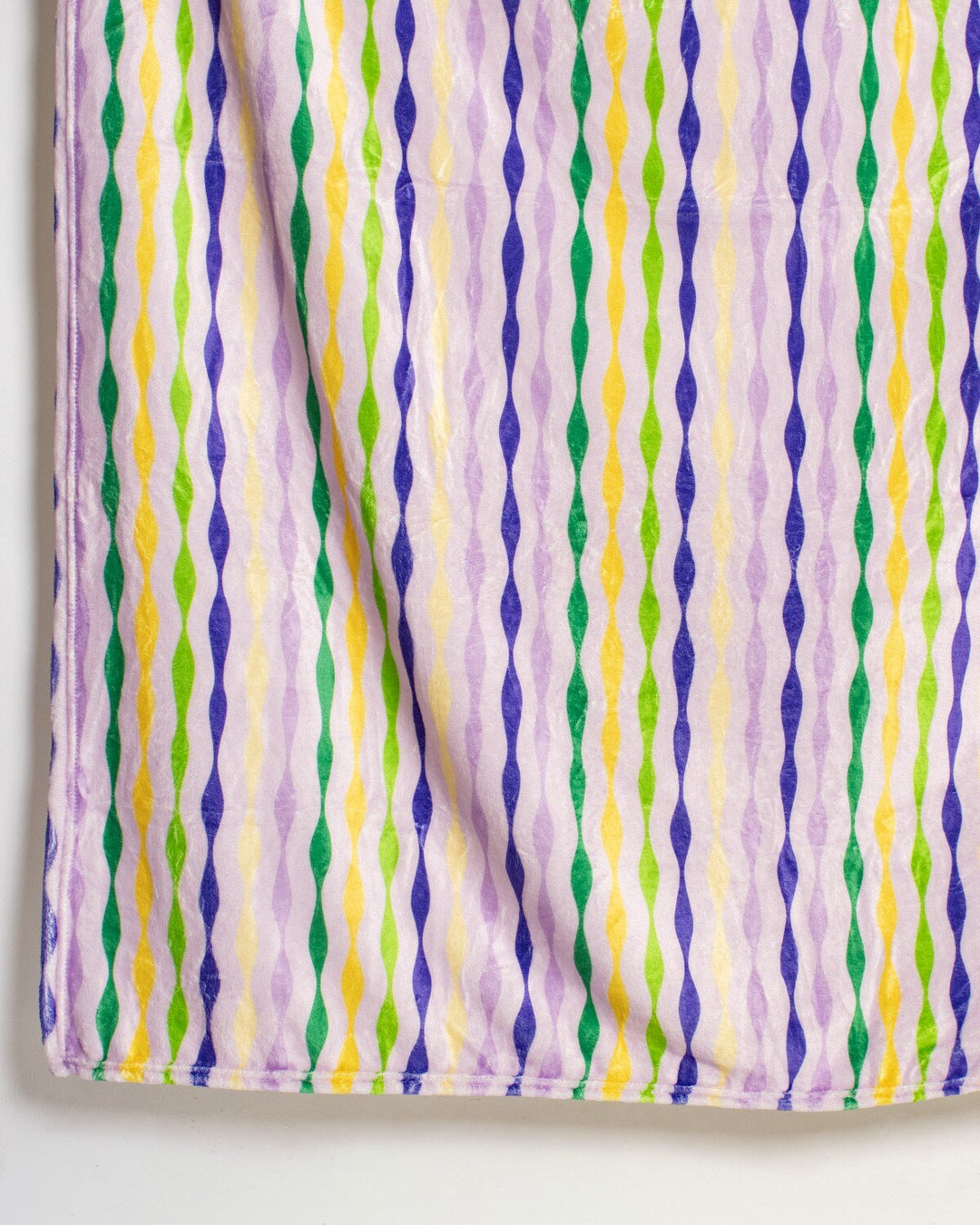 Mardi Party Striped Throw