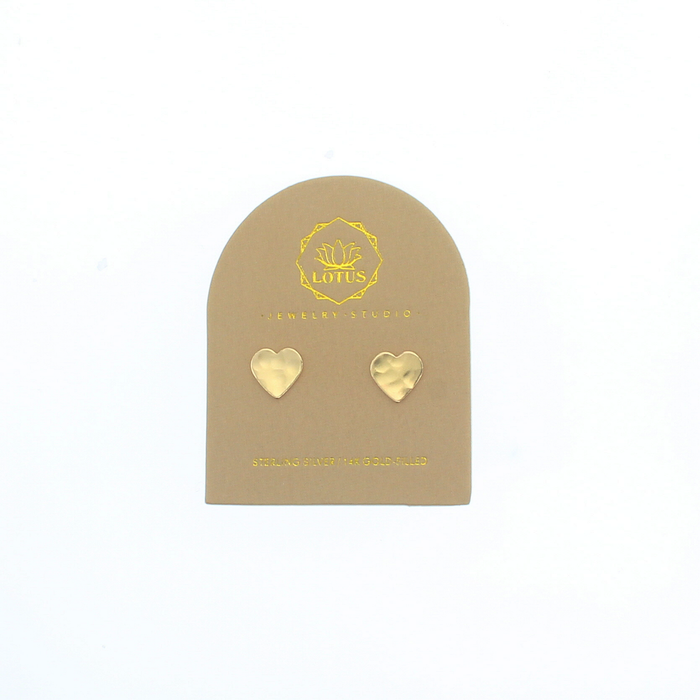 Heart Stud Earring
