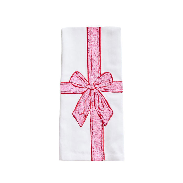 Peppermint Present Tea Towel