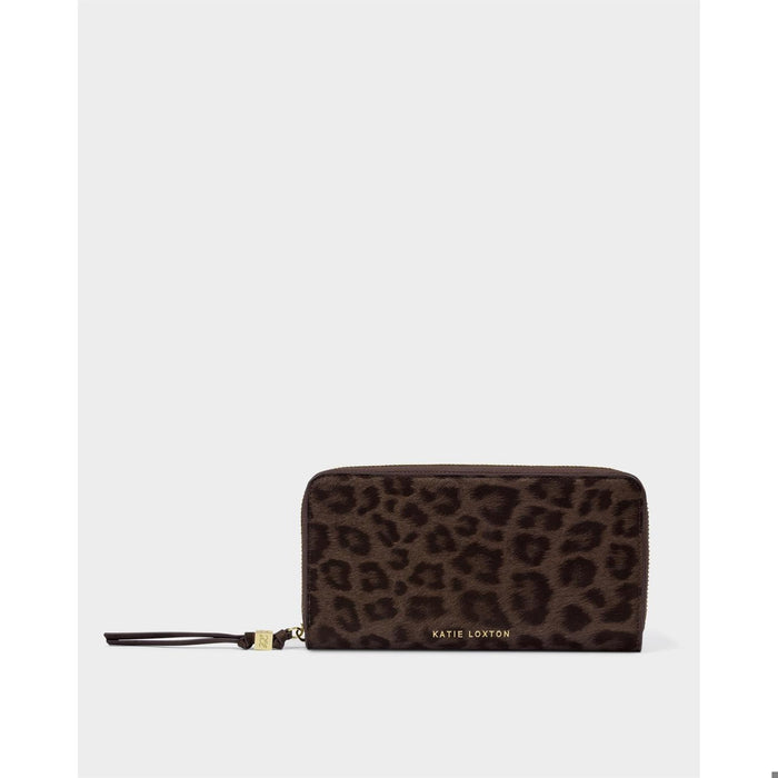 Large Purse - Chocolate Leopard