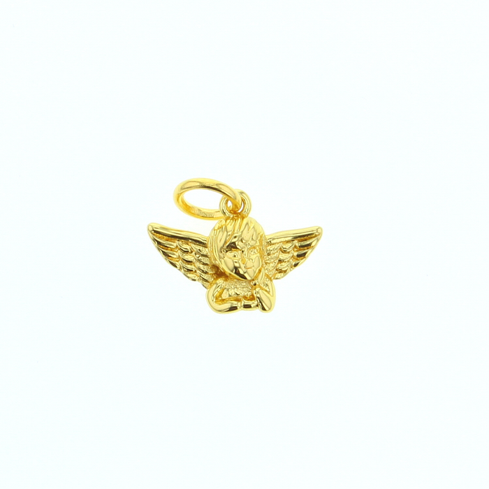 Gold Cherub Angel Charm