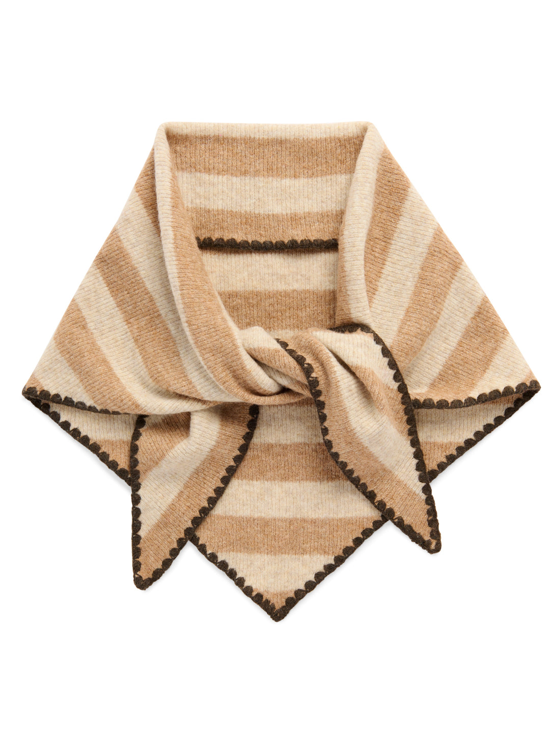 Joy Large Triangle Scarf - Oatmeal