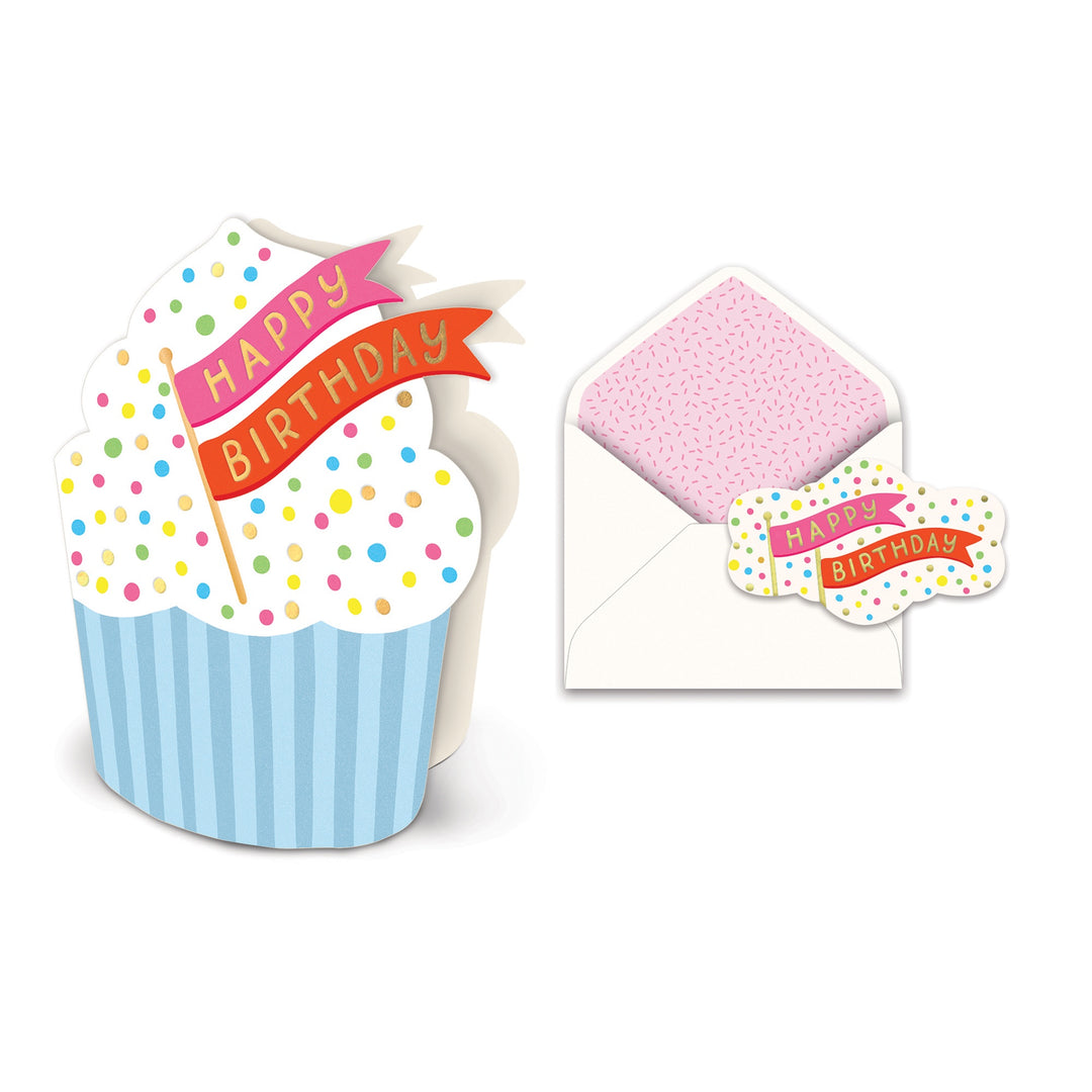 Sugar-Sprinkled Birthday Deluxe Greeting Card