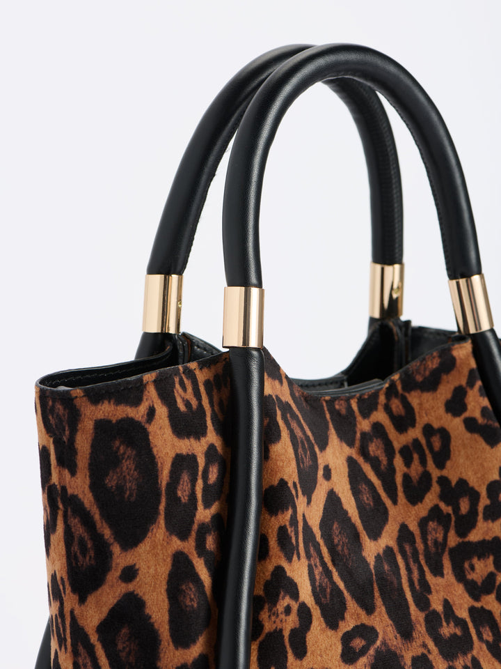 Danny Mini Tote - Leopard