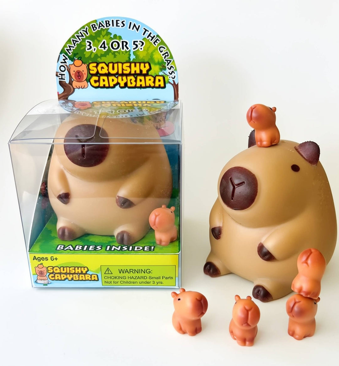 Squishy Capybara Surprise