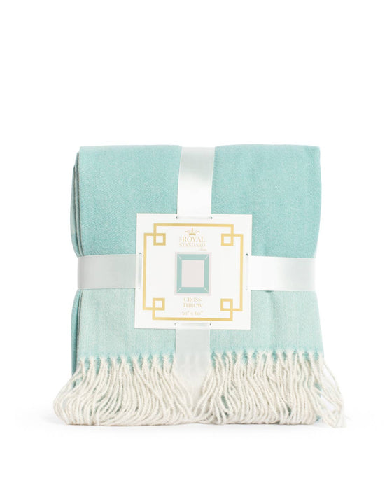 Blue Cross Throw