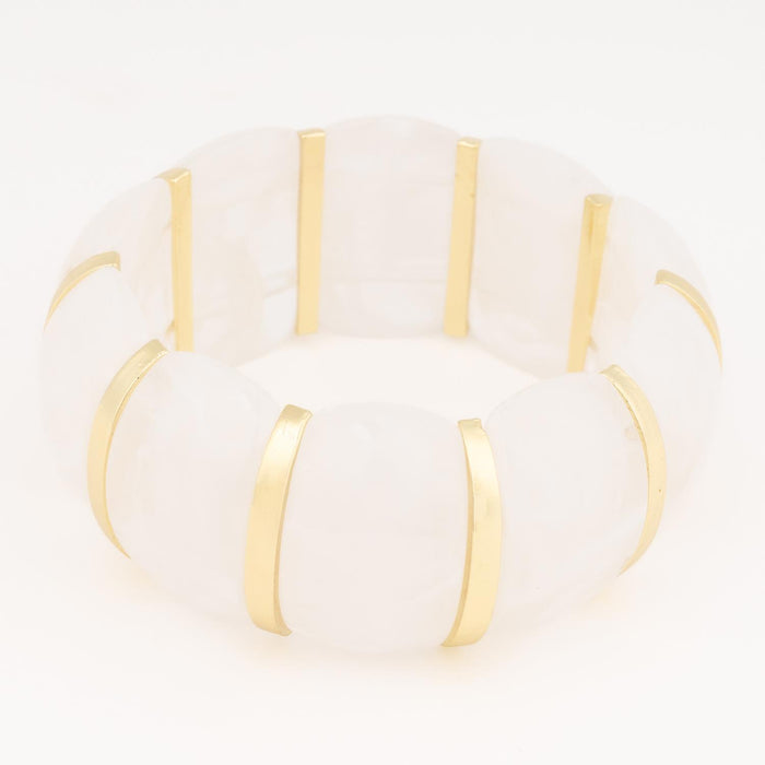Talia Bracelet - White