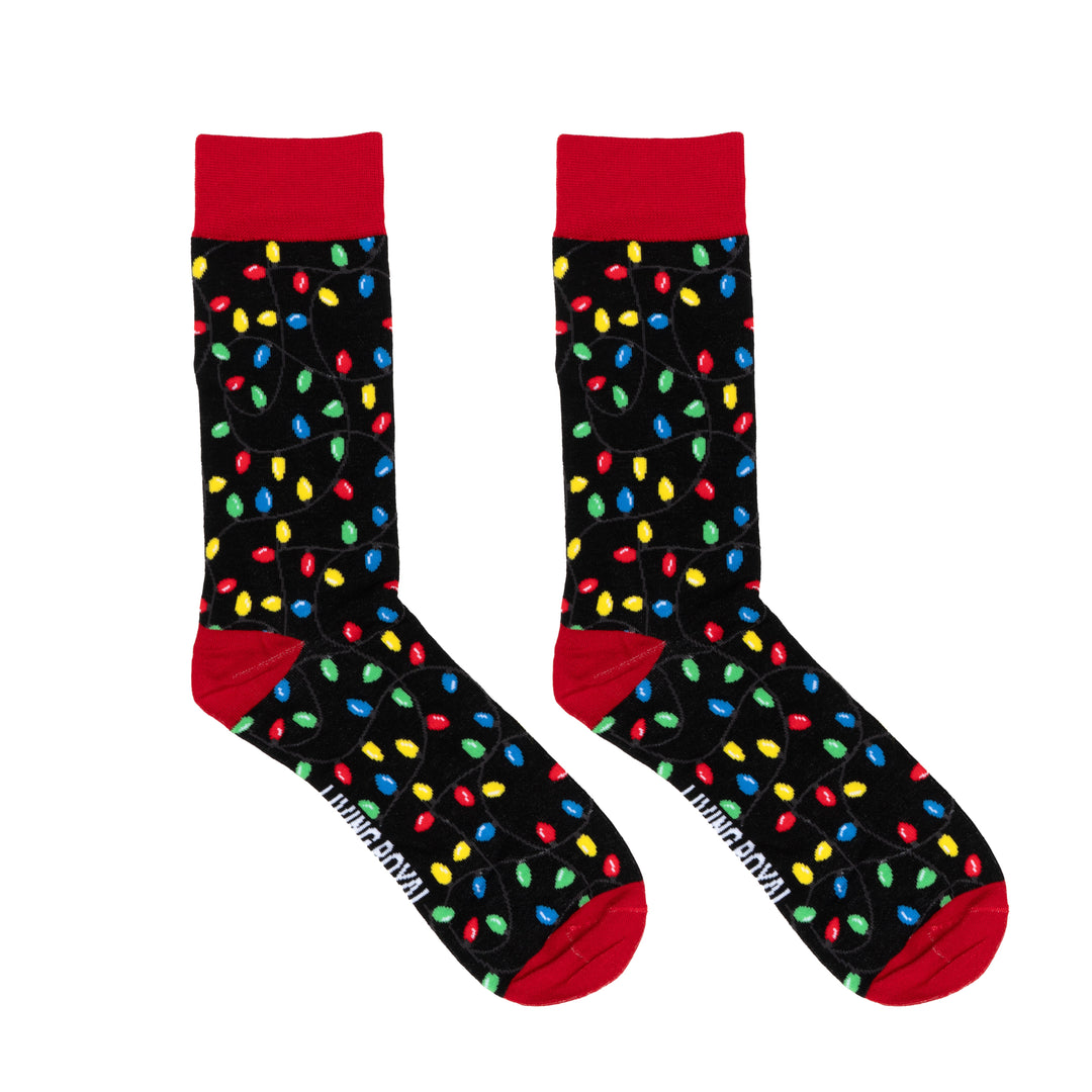 Holiday Lights Bamboo Socks