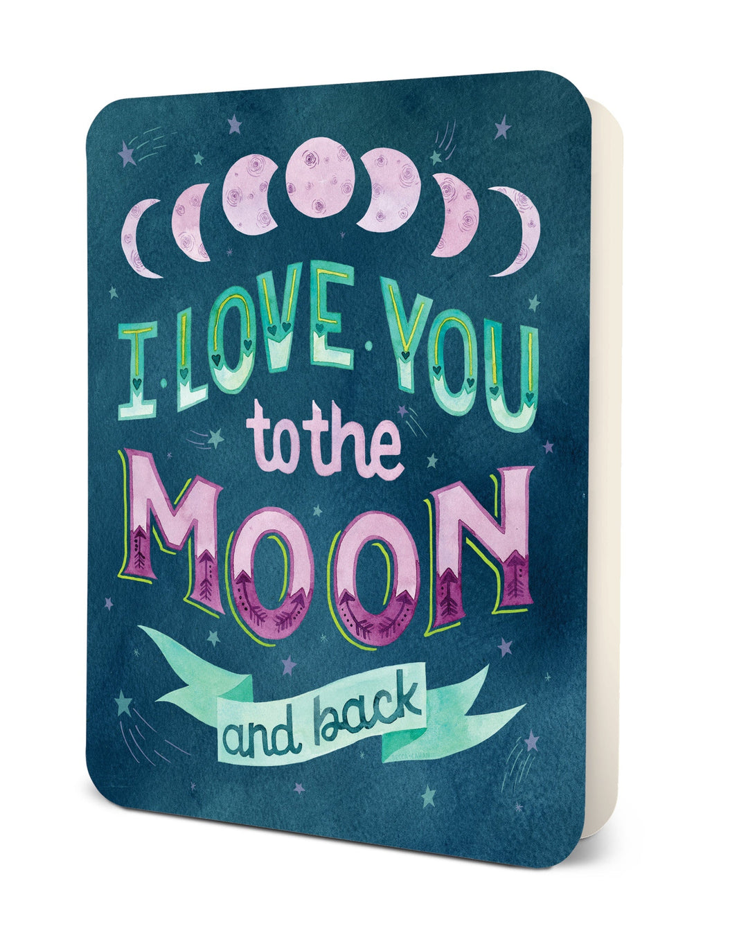 To the Moon and Back Deluxe Greeting Card