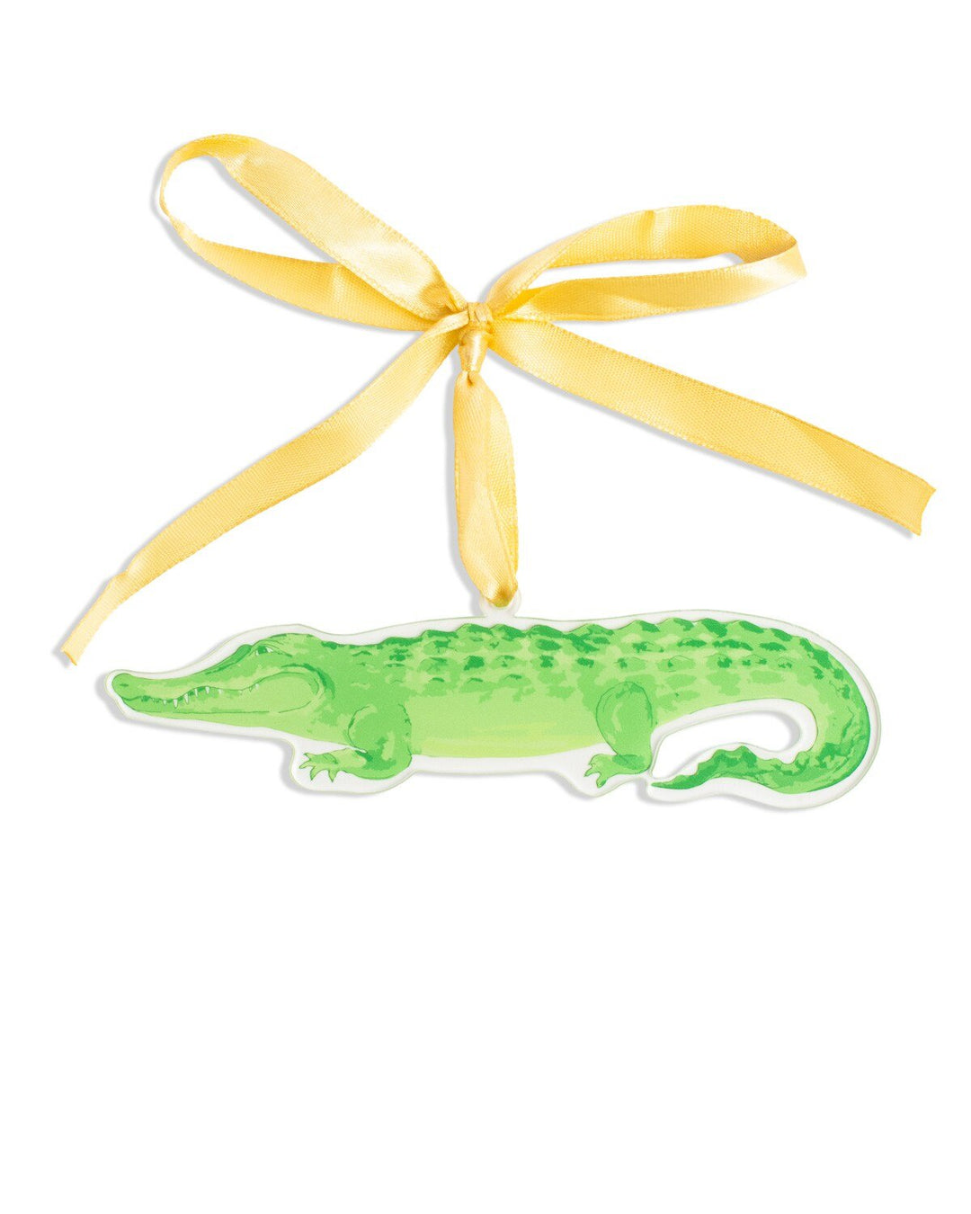 Alligator Acrylic Ornament