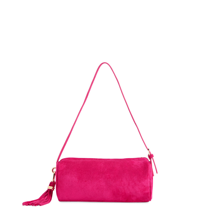 Kylie Barrel Shoulder Bag - Magenta