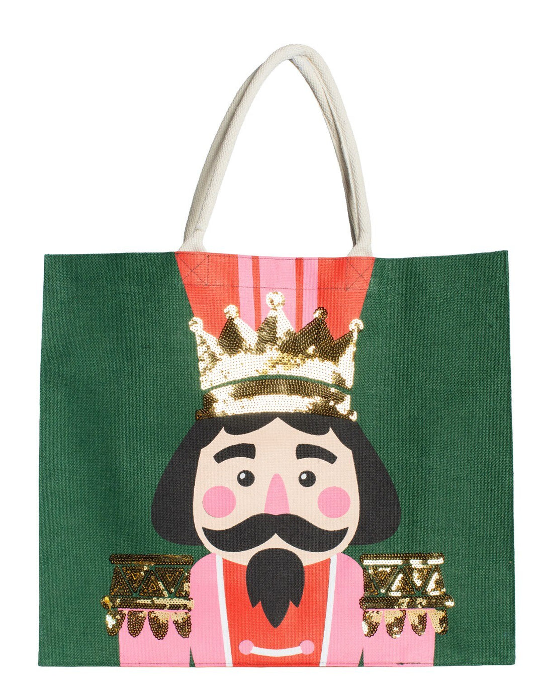 Nutcracker Sequin Carryall Tote