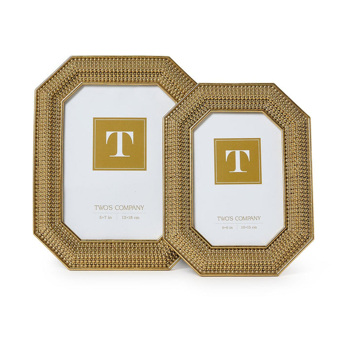 Gold Beaded Frame