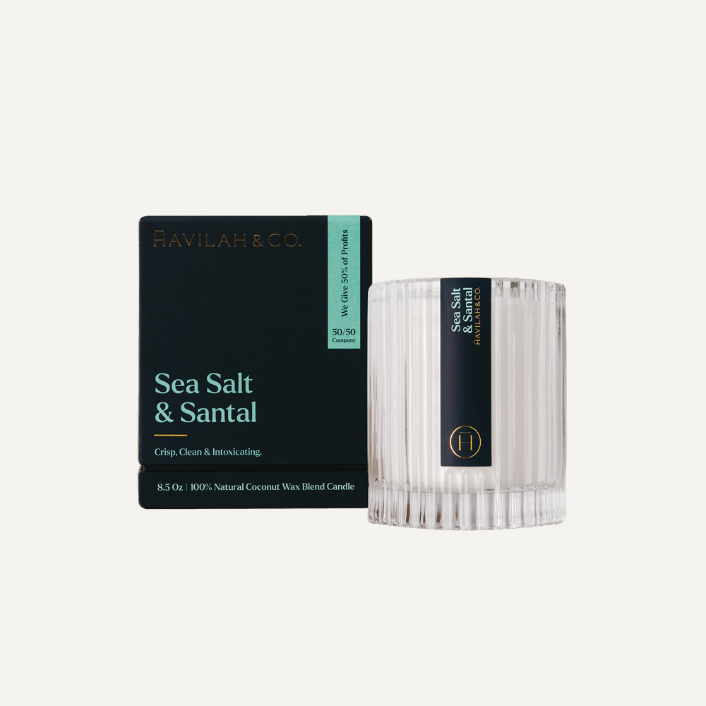 Sea Salt &amp; Santal Candle 8.5oz