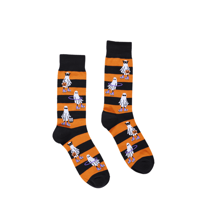 Bonfolk Ghosts Doing Things Socks