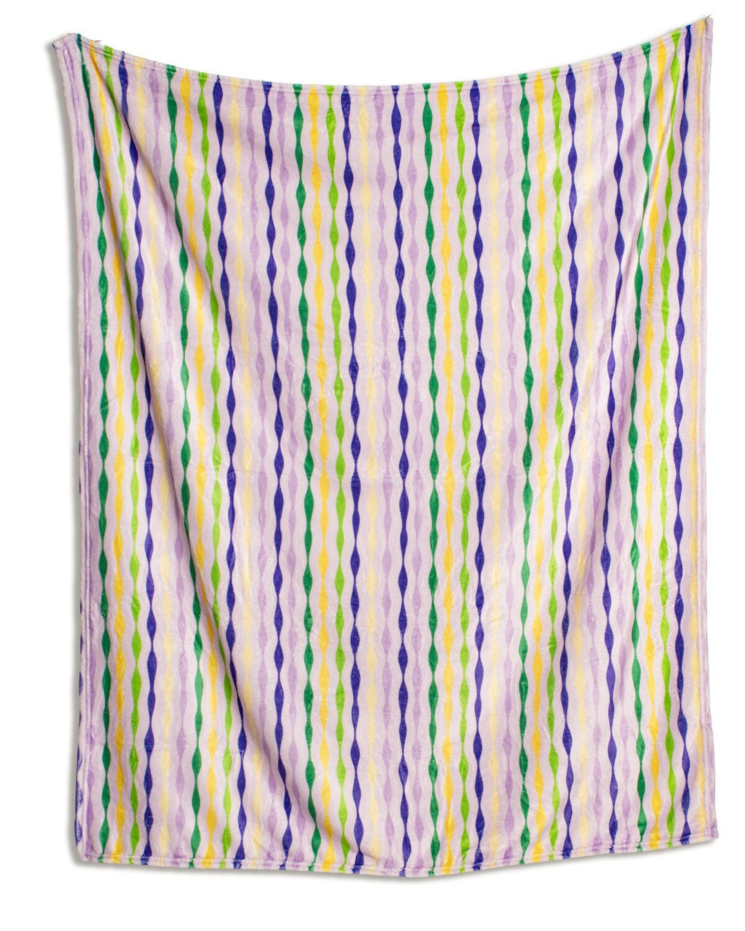 Mardi Party Striped Throw