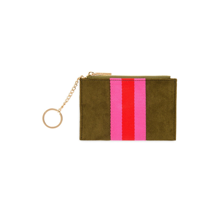 Milano Card Case / Key Ring - Olive