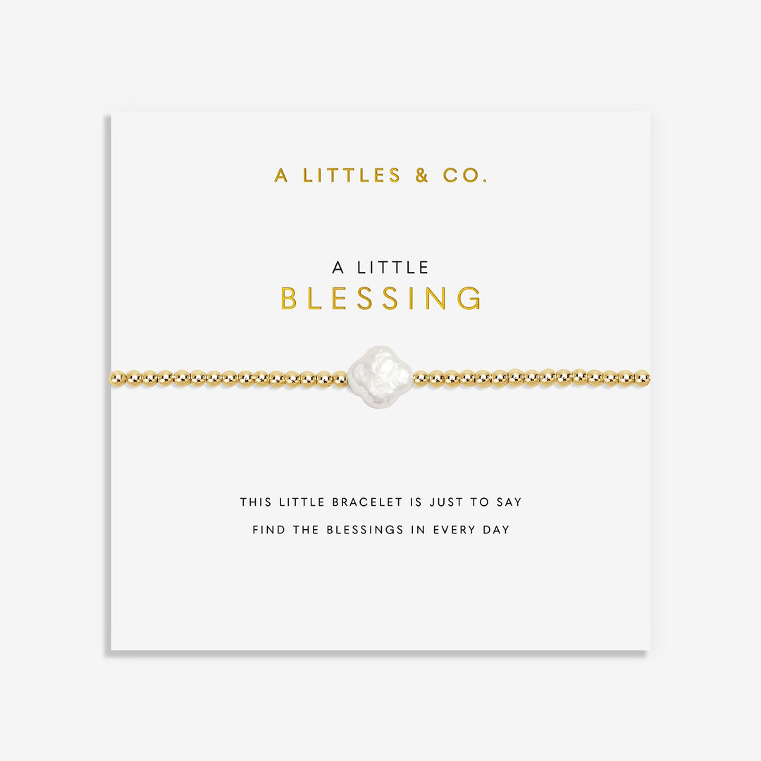Blessing Gold-Tone Plated Bracelet