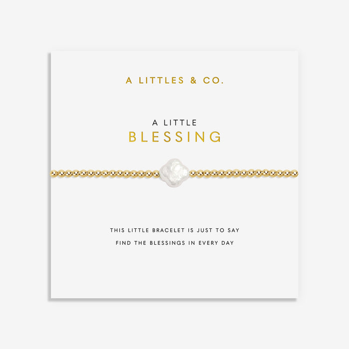 Blessing Gold-Tone Plated Bracelet