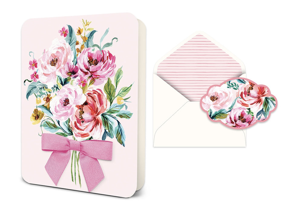 Bella Flora Deluxe Greeting Card