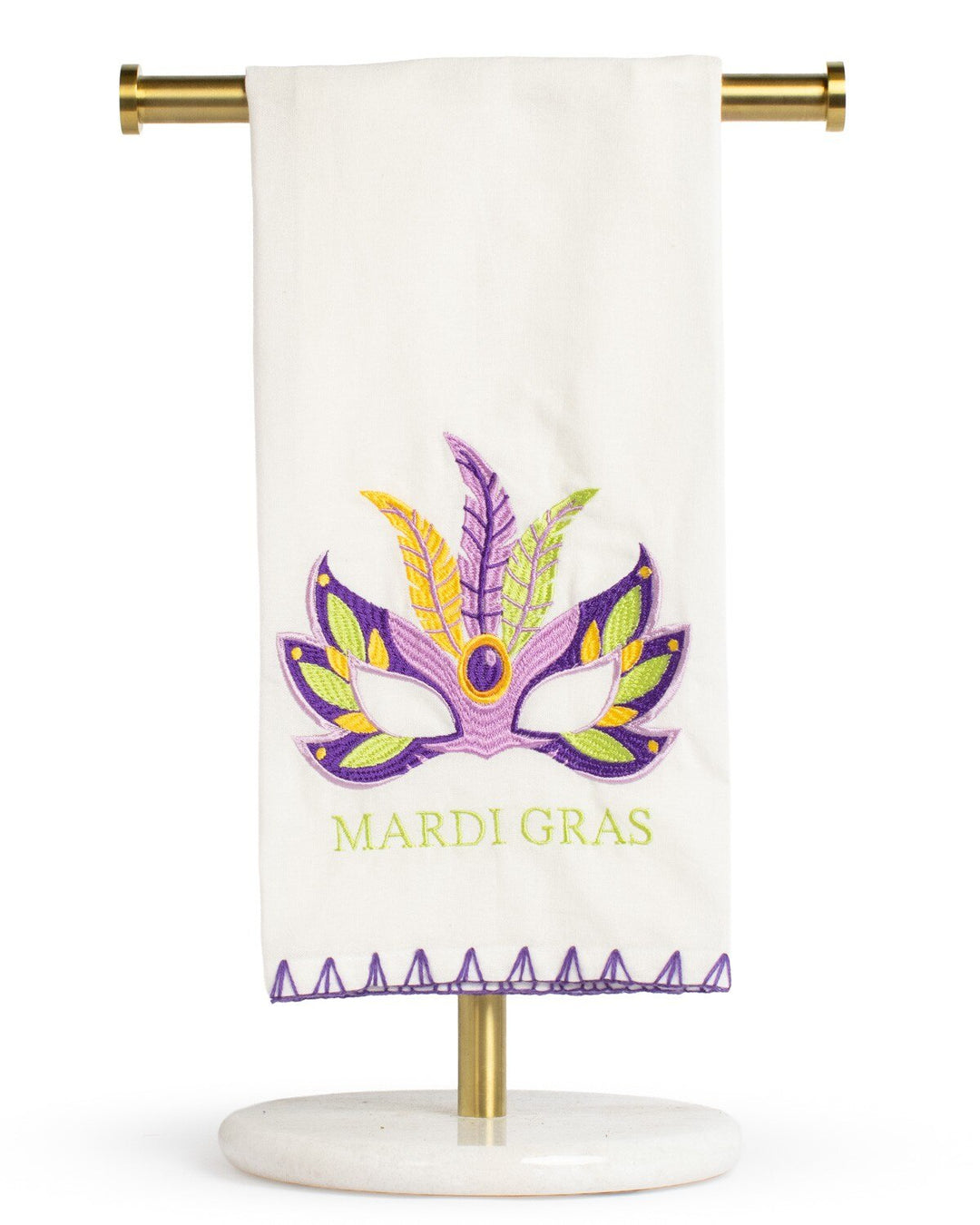Masquerade Mask Hand Towel