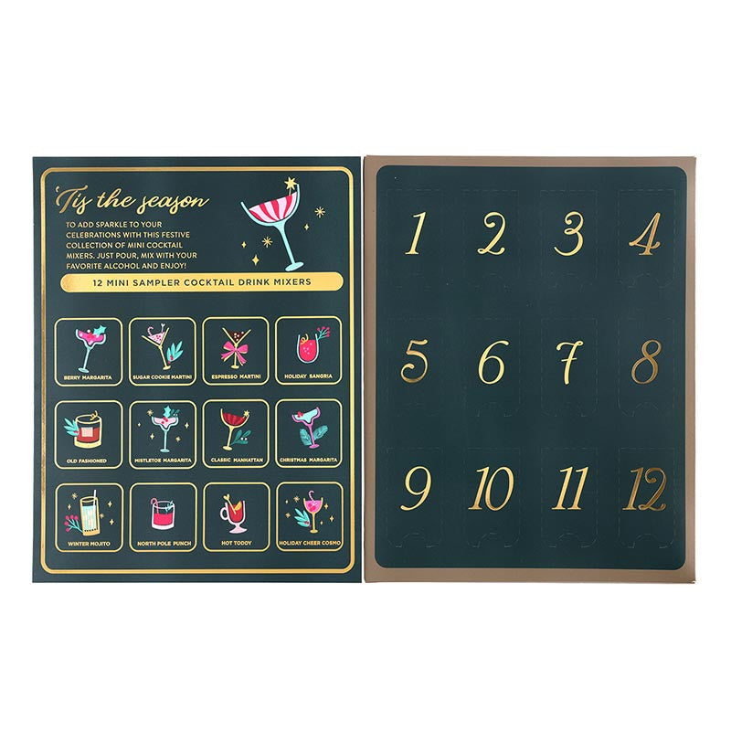 12 Cocktails Calendar