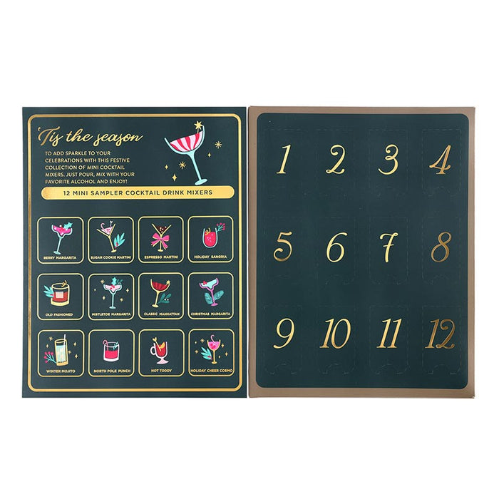 12 Cocktails Calendar