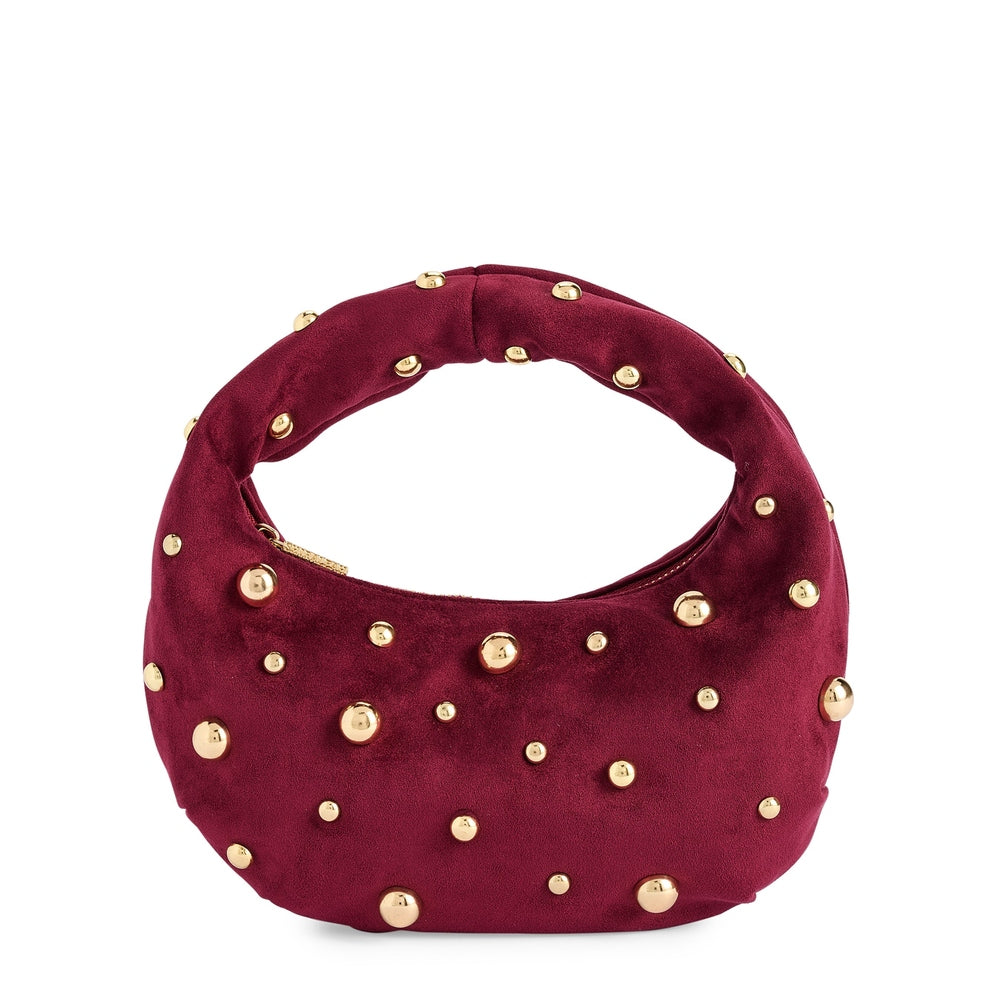 Sophia Top Handle Bag - Wine