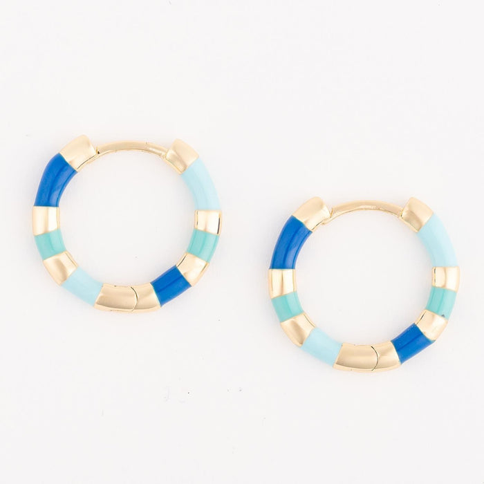Reya Earrings - Blue