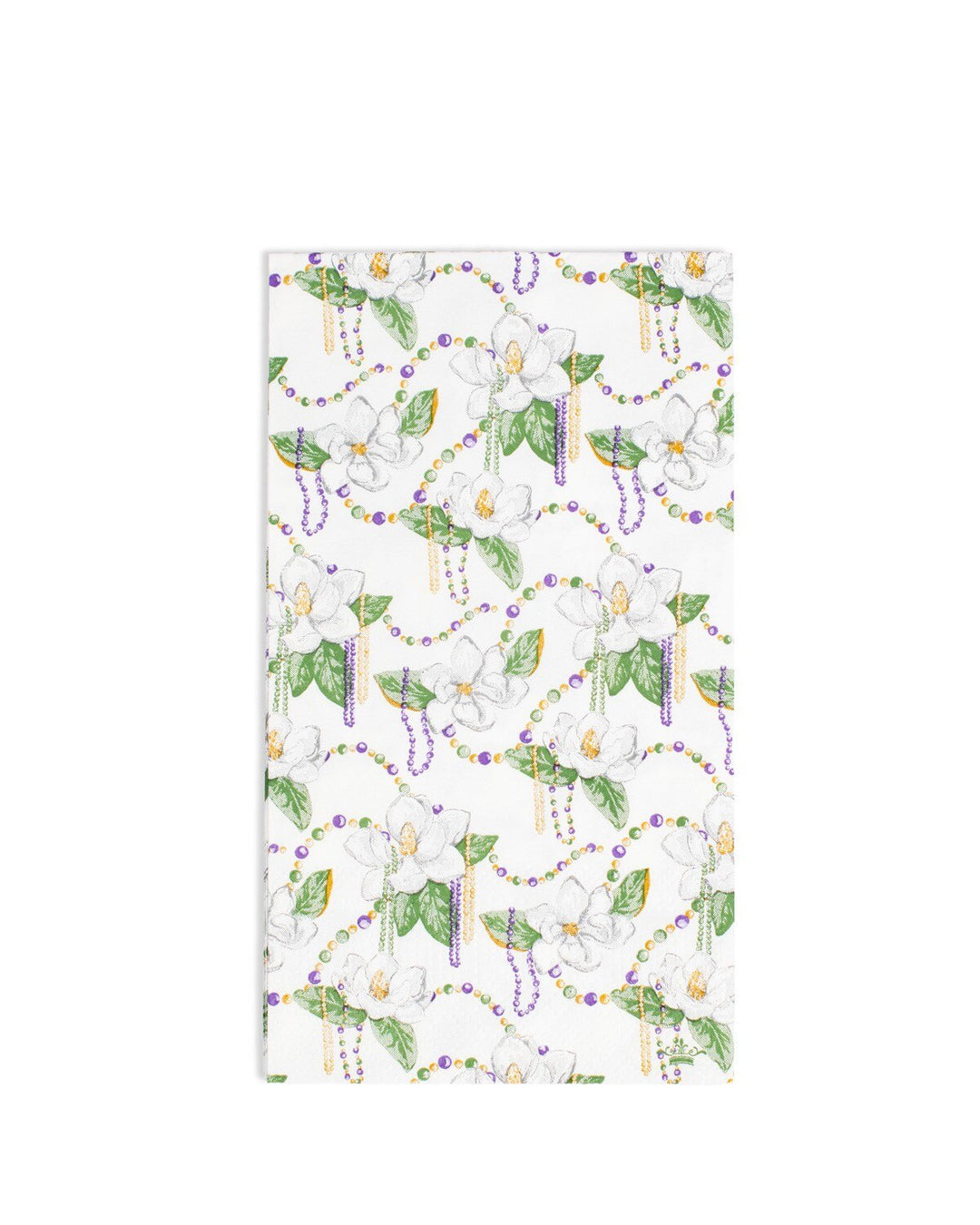 Mardi Magnolia Guest Napkins
