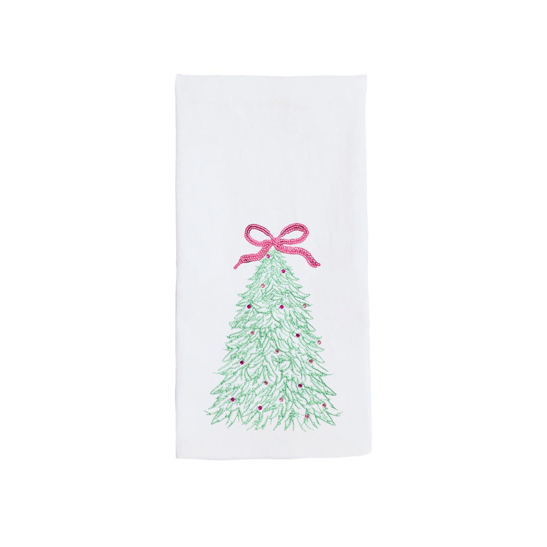 Rosy Woodlands Tree Tea Towel