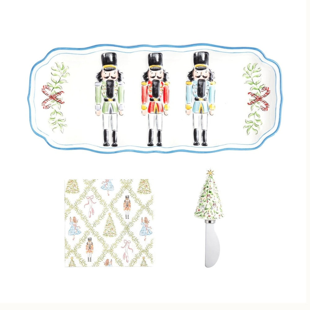 Nutcracker Hostess 3 Piece Set