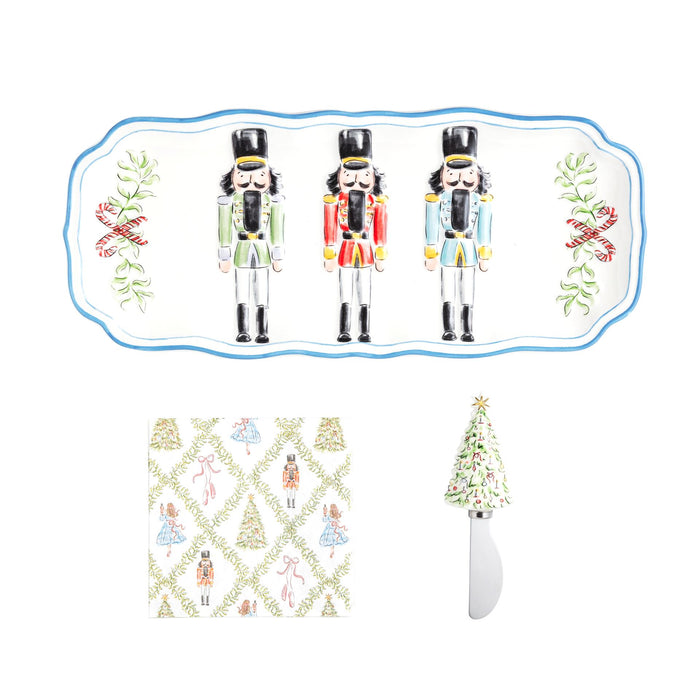 Nutcracker Hostess 3 Piece Set