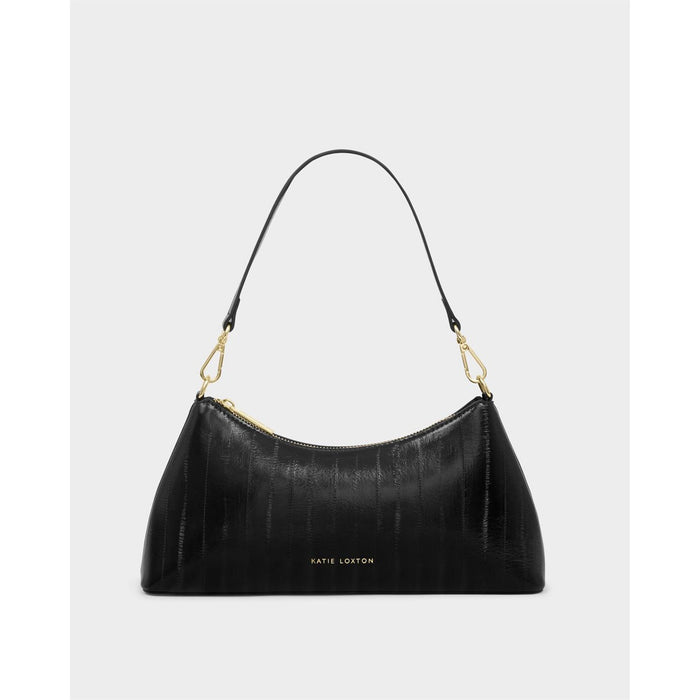 Miley Small Shoulder Bag - Black Eel