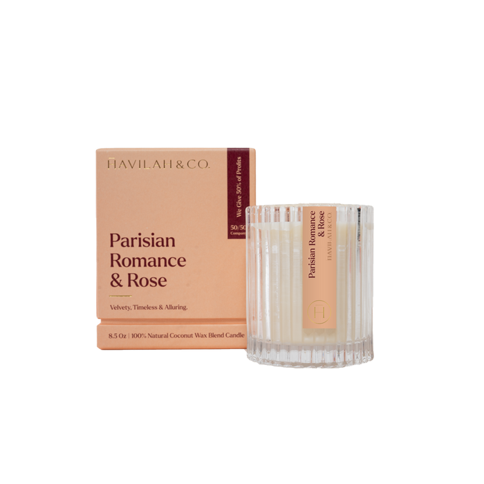 Parisian Romance & Rose Candle 8.5oz